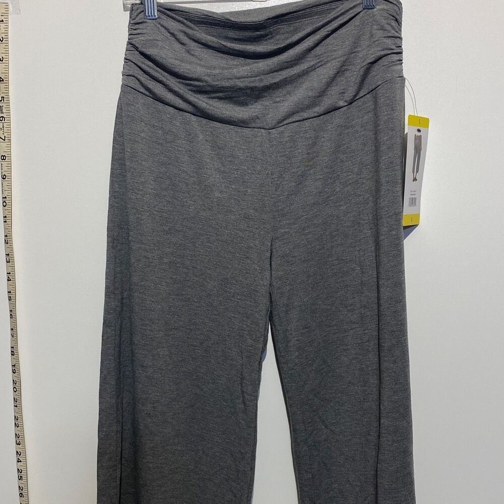 Marc New‎ York Women's High Rise Straight Leg Soft Pants Gray Size S NWT